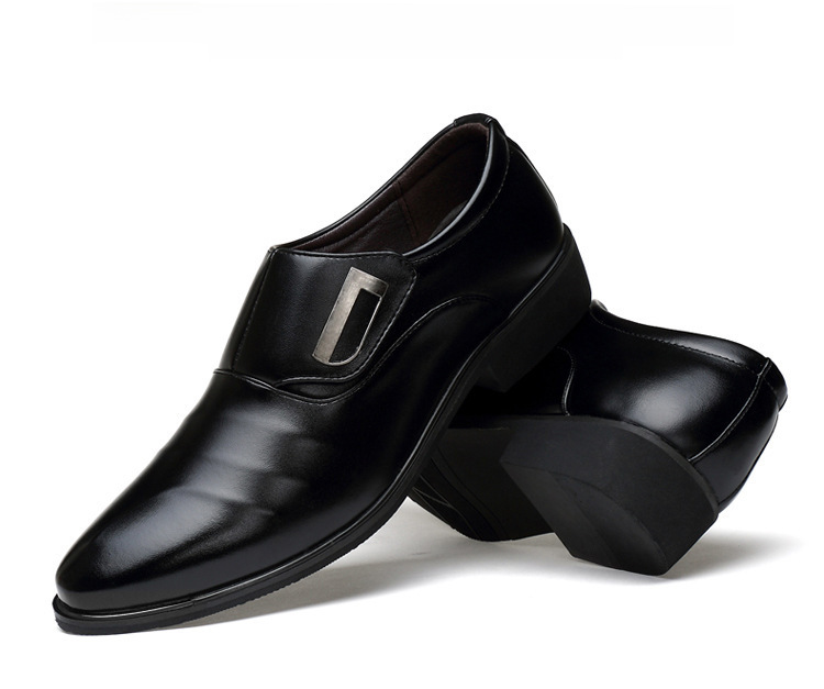 Cross-border large size men's shoes casual fashion shoes formal wear a pedal leather shoes men's British Korean version of pointed manufacturers whole_vogvips.com
