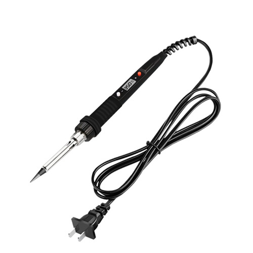 Temperature regulating electric soldering iron set household small electric welding pen pyrography welding tool portable 80w digital display soldering iron wholesale