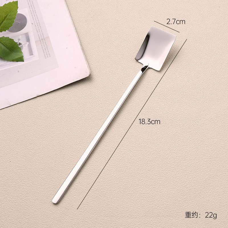 Edelstahl Eislöffel Und Dessertlöffel Für Kaffee Und Tee_voghion.com