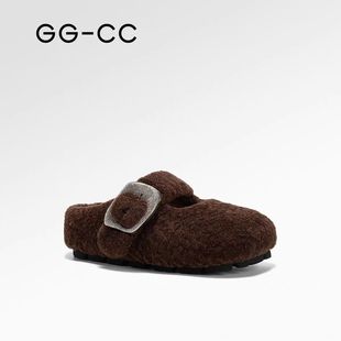 GGCC��ʽ��ϵ������ɫëë��ЬŮ2025�＾�¿�һ�_�Ű��^��Ь��Ů