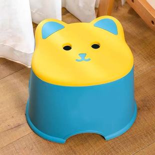 Cartoon Cute Children's Small Stool Living Room Baby's Small Bench Bathroom Bath Stool Low Chair Kindergarten Stool