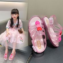 2025新款儿童凉鞋 夏季时尚罗马公主拖鞋中小童软底 东南亚跨镜