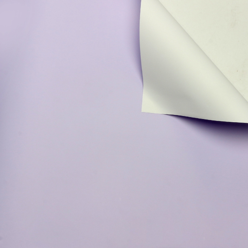 Venta directa de fábrica de papel de embalaje de flores impermeable bicolor Ouya papel ramo floristería floristería material de embalaje floral al por mayor