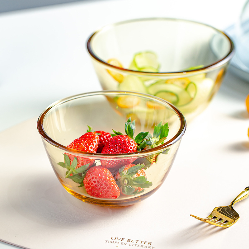 에어 프라이어 특수 그릇 유리 그릇 가정용 식기 쌀 그릇 수프 그릇 세트 전자 레인지 특수 그릇