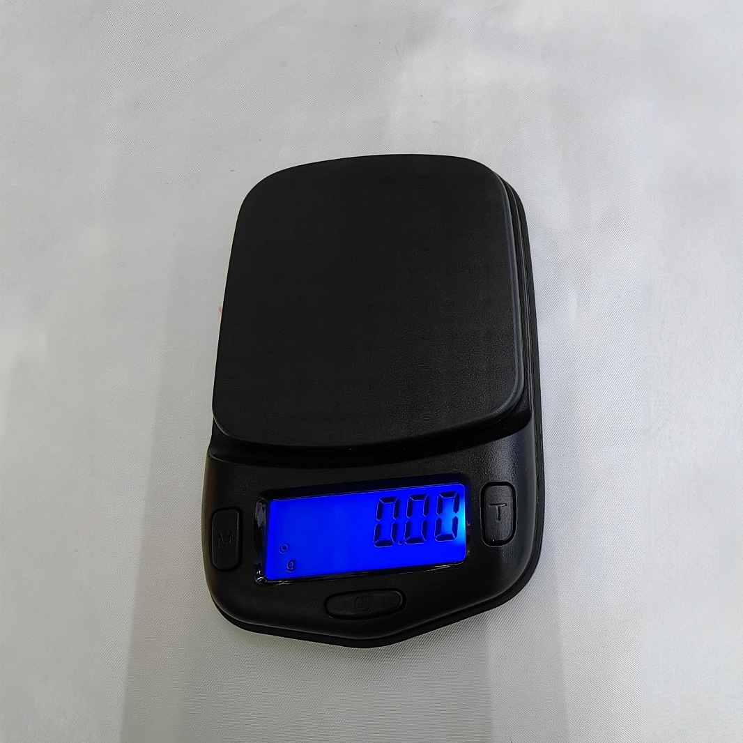 2025 Escala de joyería 500/0.01 Escala de quilates Mini bolsillo de pesaje electrónico Pequeño
