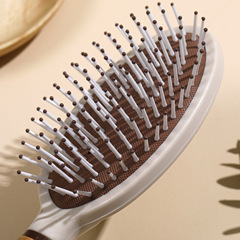 Hot selling square oval household fluffy hair styling air cushion comb hair smoothing massage scalp air bag comb