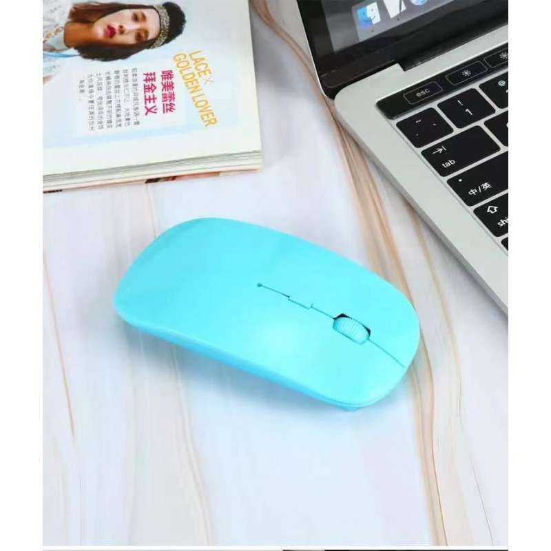 Fábrica nueva transfronteriza Bluetooth de doble modo inalámbrico ratón ordenador Oficina recargable luminoso mudo ratón inalámbrico