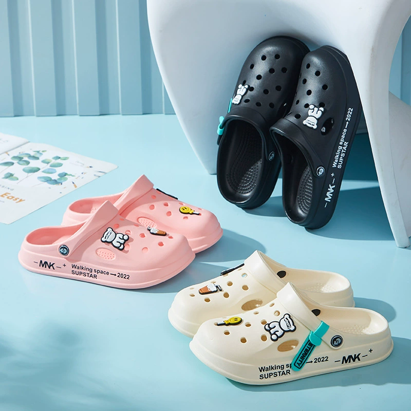 Новые летние сандалии, мужская и женская обувь с дырками, верхняя одежда, повседневная обувь, мужская пляжная обувь с парным носком 2022 года