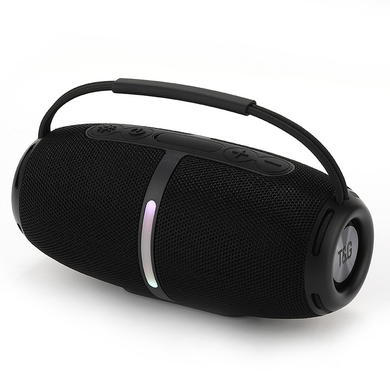 New Tg686 Wireless Bluetooth Speaker Tws Portable Fabric Speaker High-Power Home Outdoor Gift Audio