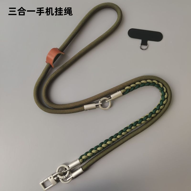 户外多功能三合一手机挂绳斜挎便携手提结实背绳登山手机链可背挂|undefined