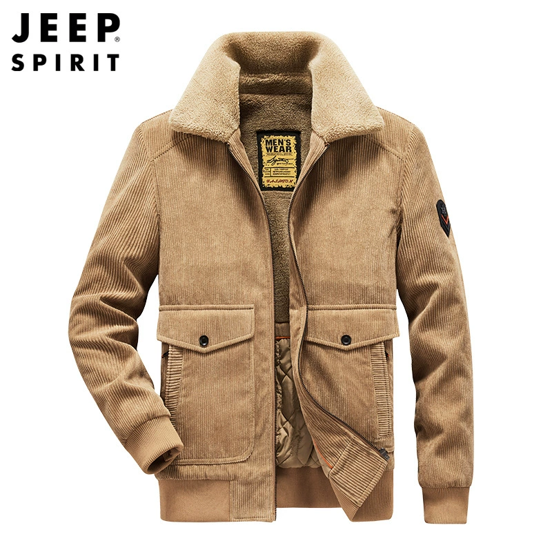 Мужское зимнее пальто с лацканами и хлопковой подкладкой, рабочая куртка, пальто на флисовой подкладке, Утепленное зимнее пальто с хлопковой подкладкой для мужчин среднего возраста 8186