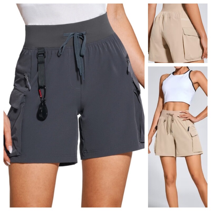 Cross-border 2026 new women's workwear lightweight quick-dry outdoor running sports shorts tennis shorts