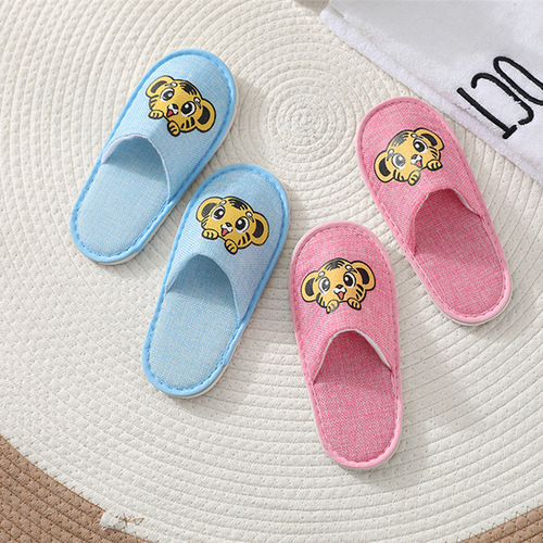 Manufacturer wholesale hotel children's disposable slippers B&B hospitality travel portable five-star home hospitality