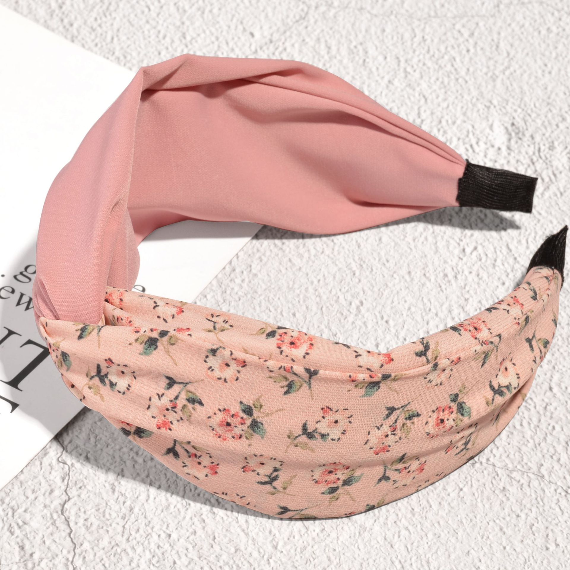 Korean Floral Fabric Fashion Headband display picture 7