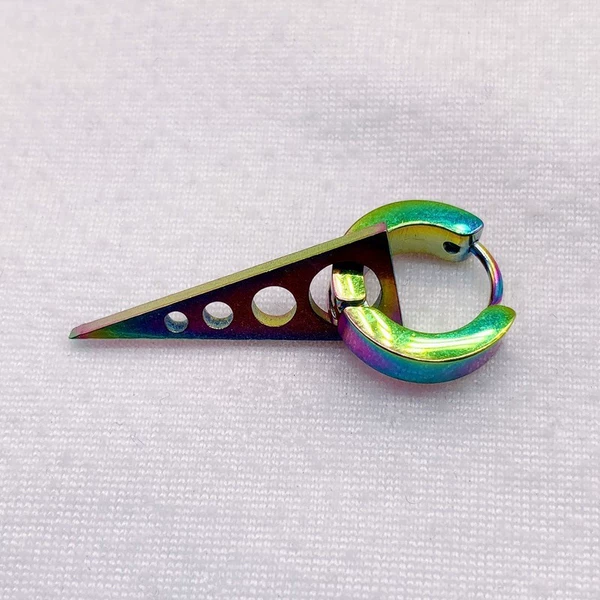 Color earrings 4*9