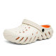 Coconut Hole Shoes Men's Slippers Summer New Sandals Outer Wear Non-slip Wear-resistant Baotou Slippers Soft-soled Beach Shoes