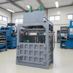 厂家供应 废旧报纸书本压缩设备 稻草秸秆打包机 自动推包挤包机