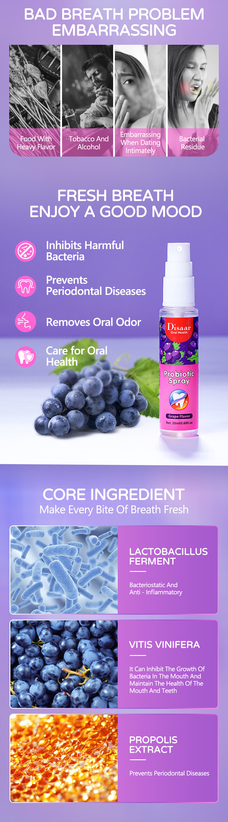 Fruit Oral Care Products Pastoral Personal Care display picture 2