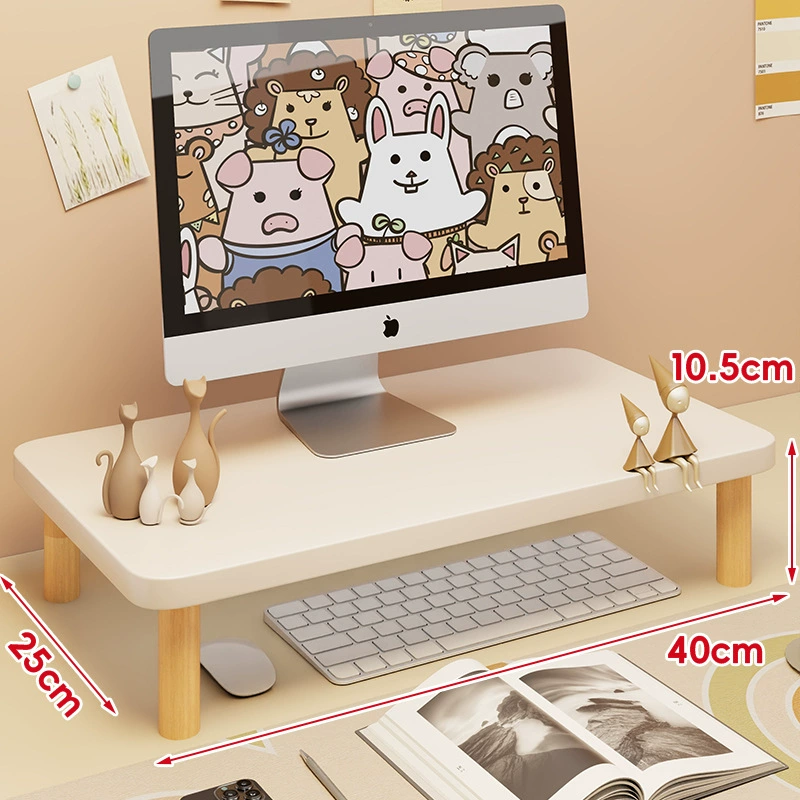 Monitor elevated stand desktop display pad base desktop computer display screen base raising bracket