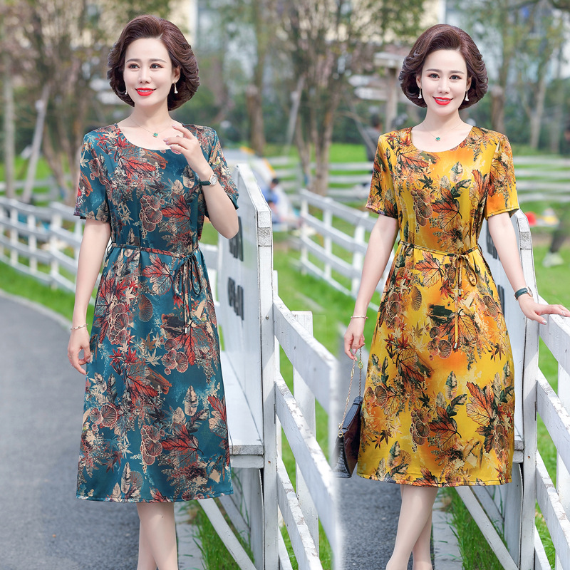Shiffon summer elegant skirt