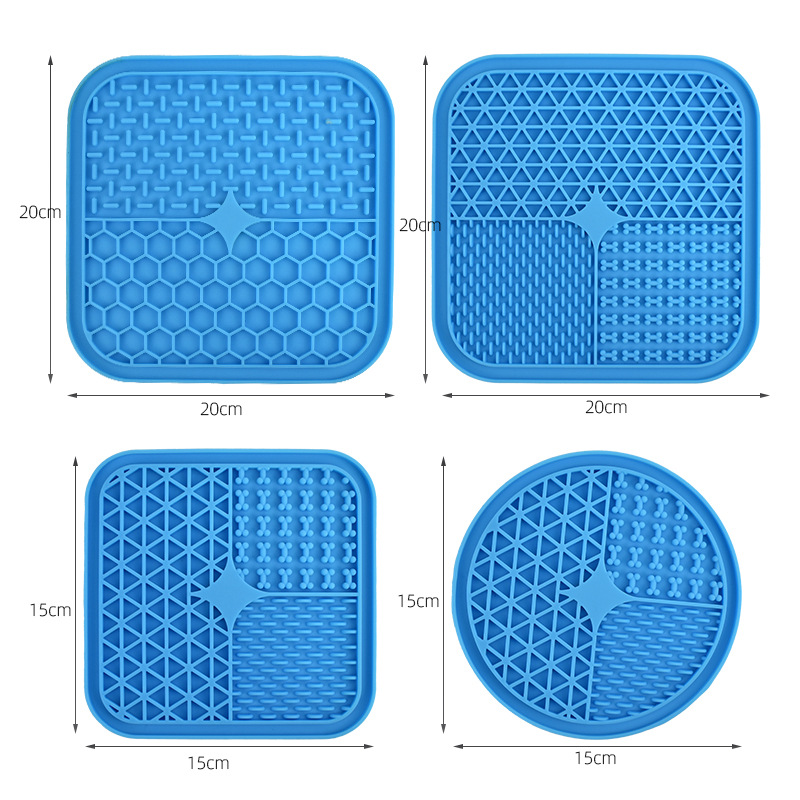 现货宠物舔食垫 狗狗用品宠物硅胶慢食垫宠物垫舔食垫宠物慢食垫