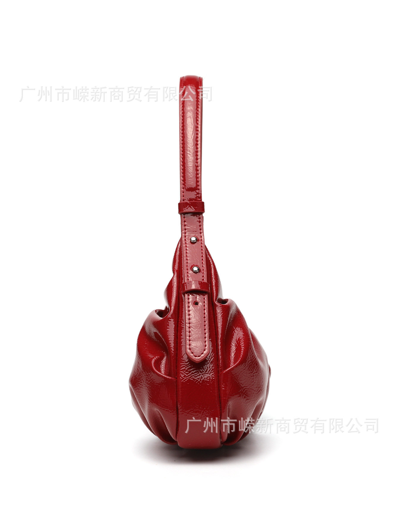 Z casa 2025 primavera y verano nuevo bolso de mujer rojo efecto rasgado plegado hombro brazo bolso de moda de viaje bolsas de bolsas