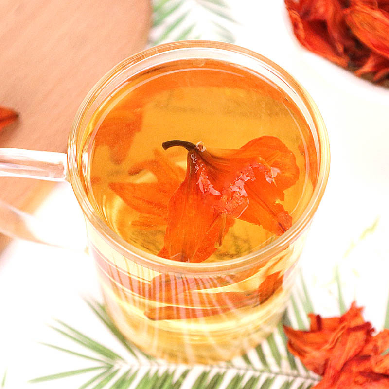 Floral Origin Hall Bulk Wholesale Lianzhou Lily Dried Flowers Lily Flower Tea Red Lily Tea Leaves
