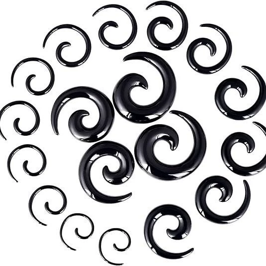 Трансграничные горячие продажи черных разноцветных улиток