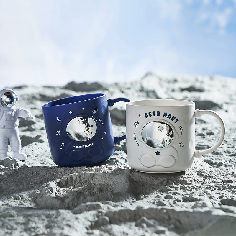 Астронавт космическая чашка для полоскания рта Креативный дизайн чашка для зубной щетки мальчик студент чашка для мытья посуды мультфильм Бытовая чашка для зубных щеток