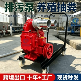 辰丰无堵塞吸粪泵养殖场抽粪机电动吸污专用强力排污自吸高扬程