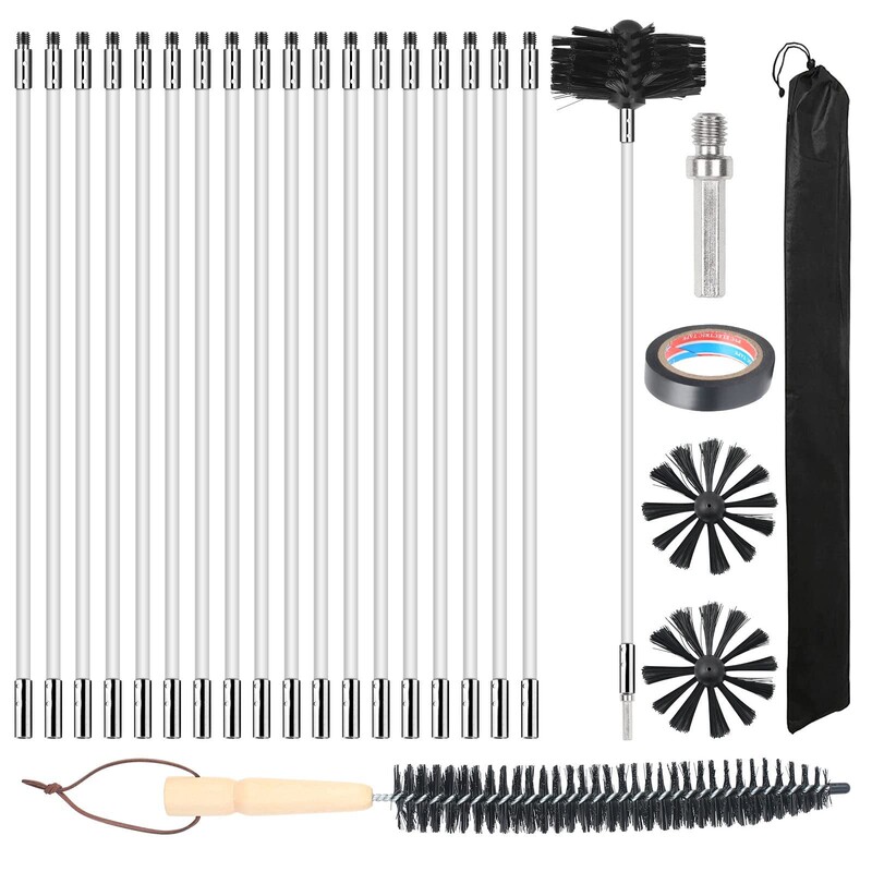 Factory Direct Sales Chimney Brush Dryer Pipe Brush Cleaning Brush Cleaning Brush Range Hood Cleaning