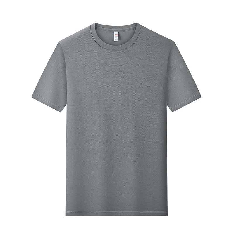 7A antibacteriano sensación fría solona cuello redondo mangas cortas ropa deportiva ropa de trabajo ropa de maratón camiseta de ropa seca rápida personalizada