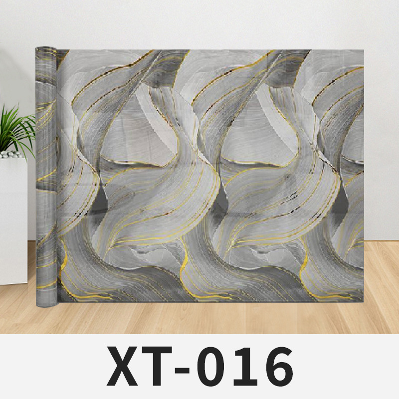 Papel pintado de mármol autoadhesivo a prueba de humedad fondo pegatinas de pared decoración de pared cerámica imitada pegatinas de pared estampadas PET