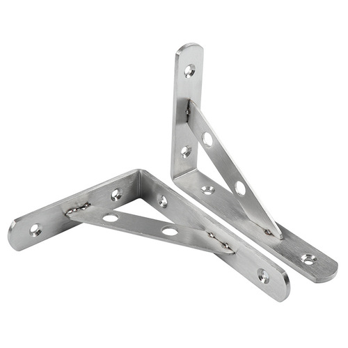 Stainless steel triangle bracket wall bracket load-bearing wall fixed shelf bracket partition support tripod storage rack