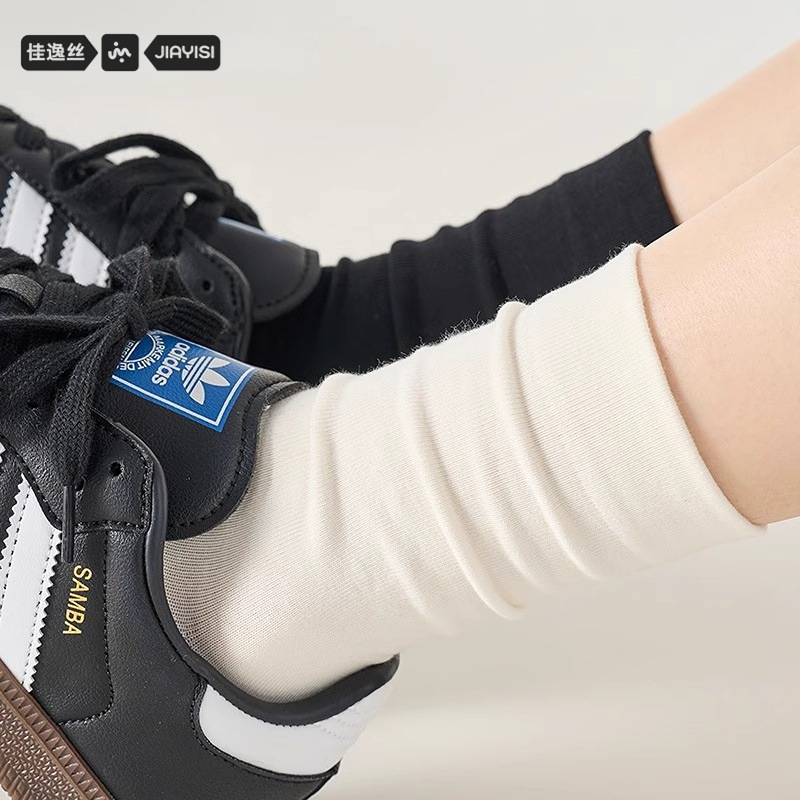 Zhuji Socks Pure Cotton Women's Slouch Socks Autumn and Spring Seamless Long Socks Maternity Socks Zhuji Socks Industry Disposable Socks Wholesale