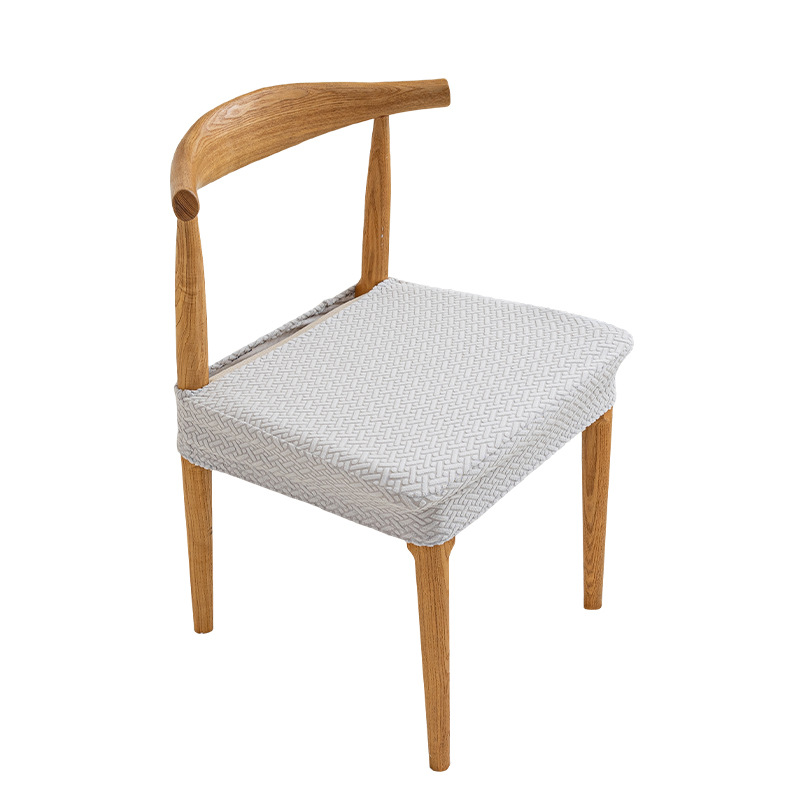 Funda de silla jacquard gruesa a prueba de polvo para todas las estaciones, funda de silla elástica doméstica antideslizante dividida, funda de silla de cuerno al por mayor