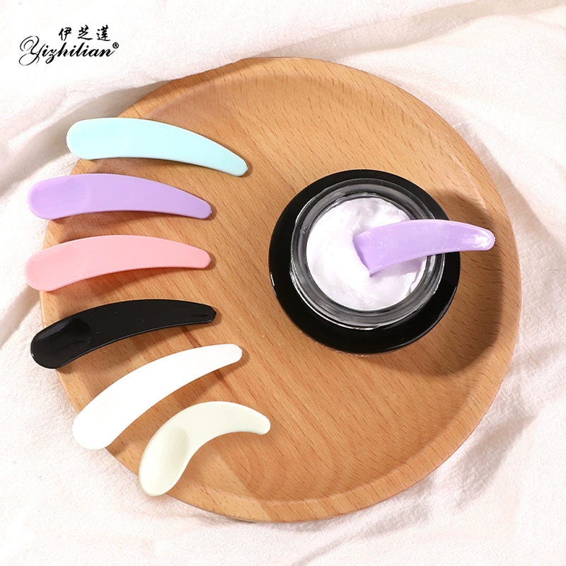 Ложка для крема для глаз Полумесяц ложка маленькая ложка маска палочка ложка для лица Крем Ложка косметический Упаковочный Инструмент