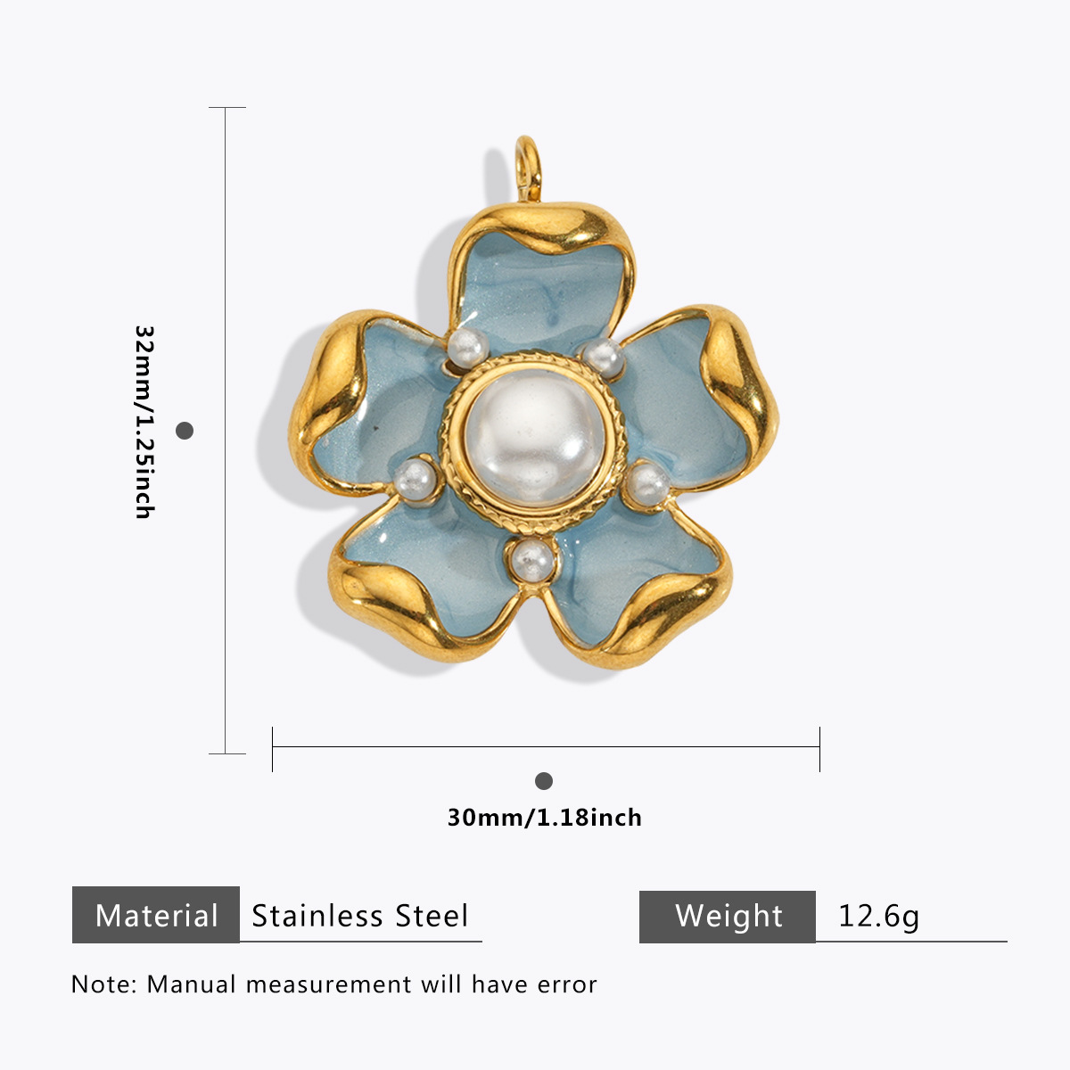 7g Weight Pendant Jewelry Making Type 17.5*17.5mm, 19*22mm, 26*42mm Jewelry Making Size 18K Gold Plated Plating Material Acrylic Pearl, Zircon Inlay Material DIY Jewelry Accessories Classification 5 PCS/Package Quantity 304 Stainless Steel Material Sun, Leaves, Flower Pattern All Seasons Season Enamel, Inlay Design IG Style Style 5 PCS/Package 17.5*17.5mm 19*22mm 26*42mm 304 Stainless Steel Acrylic Pearl Zircon 18K Gold Plated Sun Leaves Flower Pendant DIY Jewelry Accessories 19