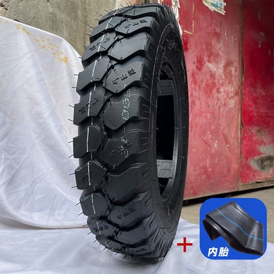 for heavy load Non-industrial tires - 500-12-mining-tire-10-layer-thickened-outer-tire-inner-tube