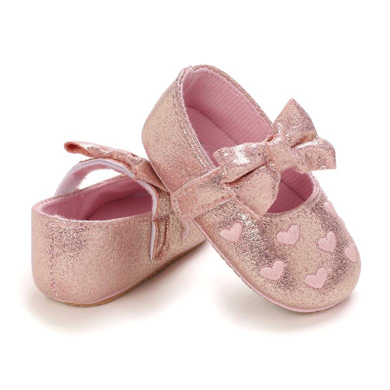 Bow baby princess shoes spring and autumn cotton toddler shoes…