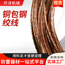 铜钢绞线 厂家防雷接地绞线 铜包钢绞线 覆铜钢水平接地绞线