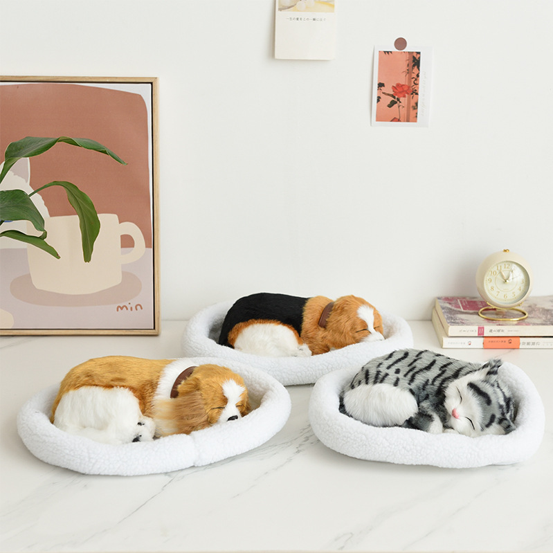 兒童玩具模型仿真狗工藝品家居裝飾品創意禮品擺件客廳玩具批發