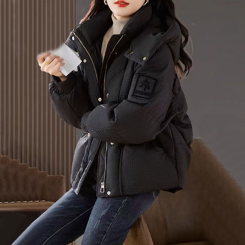 反季羽绒棉服女冬季2025款加厚短款棉袄时尚外套保暖棉衣