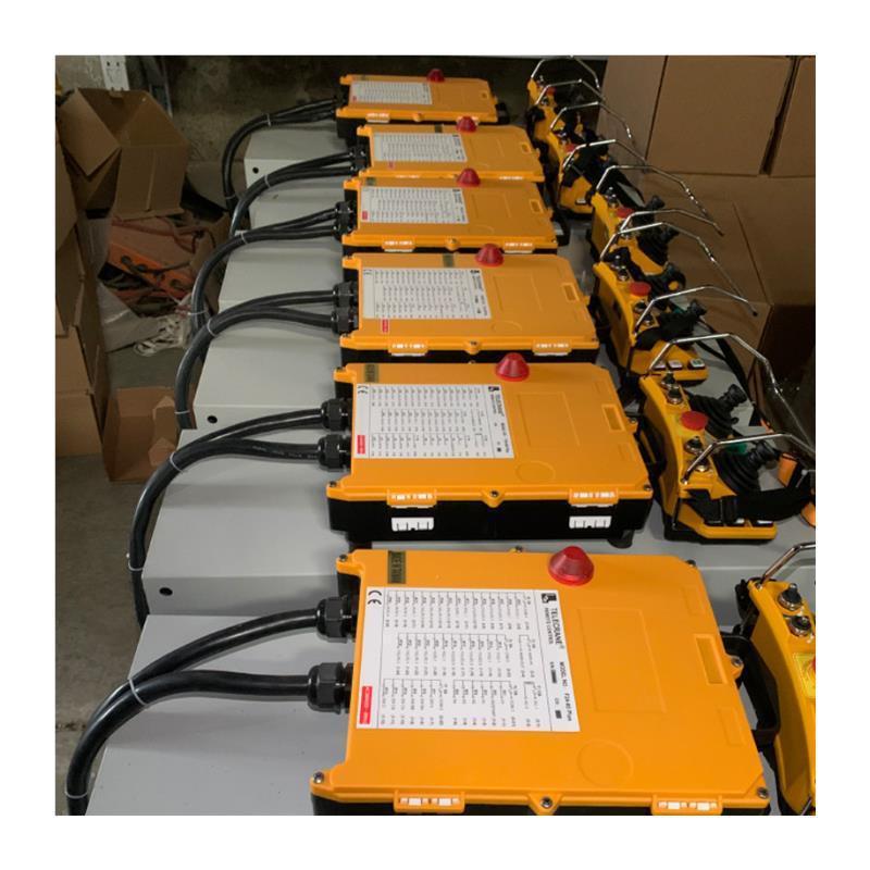 禹鼎工业遥控器F24-60摇杆式无线遥控器起重机行车航吊工业遥控器