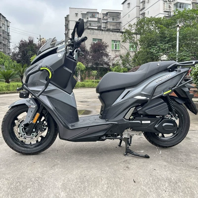 Motorcycle bumper – Suitable for 23 Sanyang - black-frosted-front-and-rear-bumpers-u-shaped-glue-1-pair-square-shaped-glue-1-pair