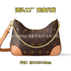 国境を越えた供給 2025 新しい L ファミリー老眼女性のショルダーバッグハンドバッグクロスボディバッグクロワッサンバッグ女性の大容量