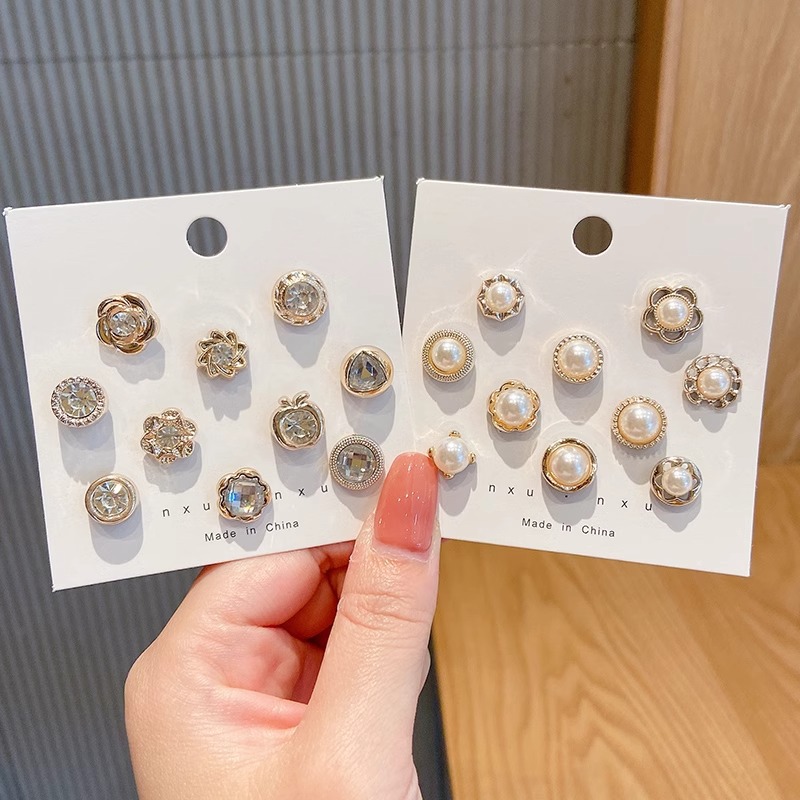 Camisas fijas, botones de collar sin marcas, antifluorescencia, broches de succión magnética, 2025 nuevos accesorios sin perforación.