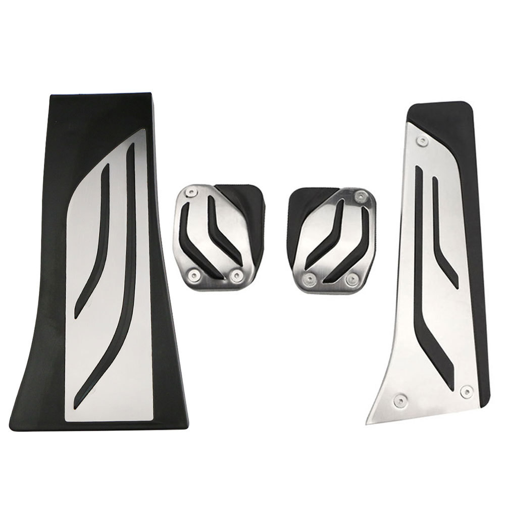 Suitable for Bmw X5, X6 2015 Model Stainless Steel Accelerator Brake Rest Area Foot Pedal Modification Accessories