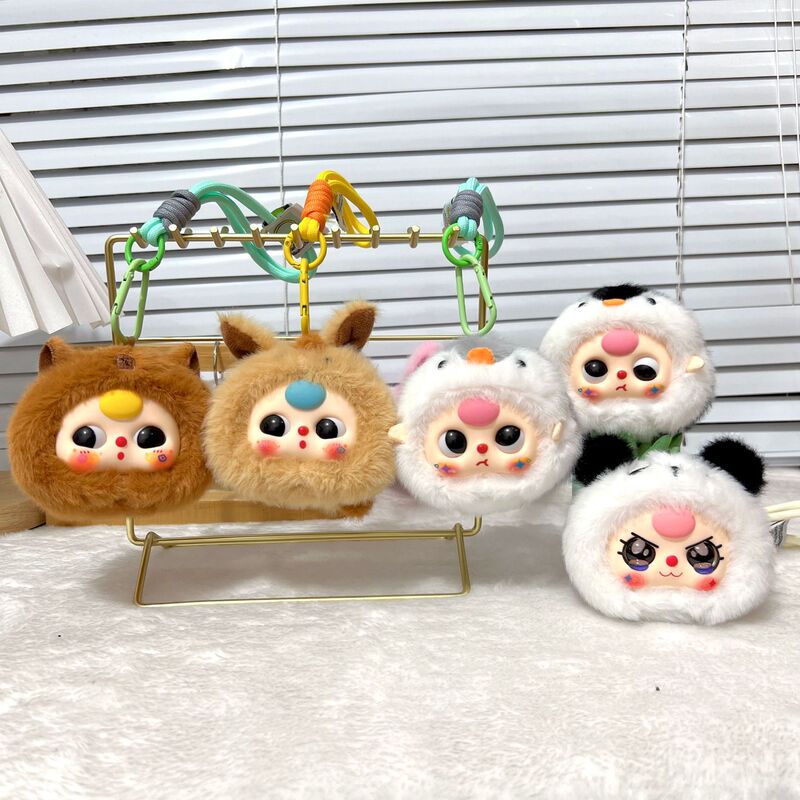 かわいいビニール人形 3 歳ペンダントバブルマートラブブぬいぐるみ人形バッグペンダントキーホルダー人形|undefined