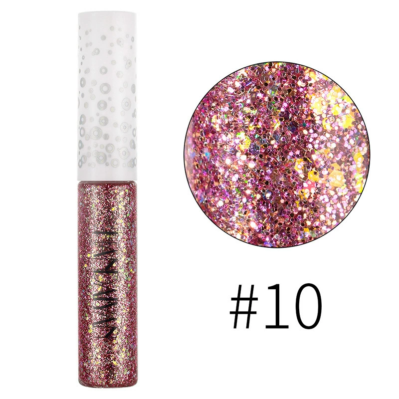 Cross -border explosive product Handaiyan Children's Day stage performance makeup dream shiny sequins fantasy eye shadow eyeliner